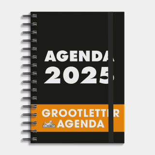 Agenda In Grootletter Form. A5