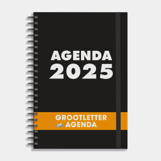 Agenda In Grootletter Form. A4