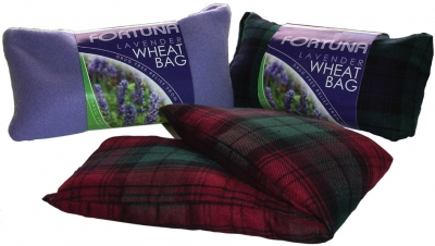 Wheat Bag - Lavender - purple fleece