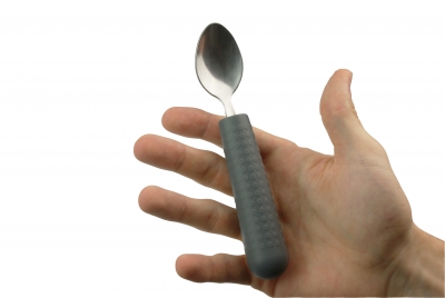 Anti-Slip Cutlery Grip - child grey