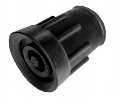 Ferrules for Crutches and Canes - black, 19 mm