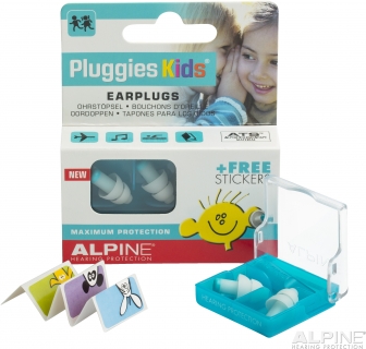 Pluggies Kids oordopjes - 1 paar