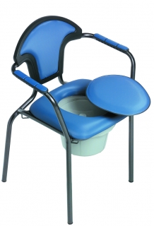 Commode Chair - blue standard