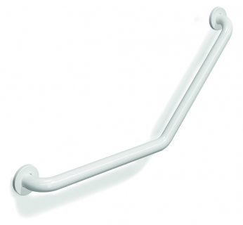 135° Angled Grab Bar - 400 x 400 mm 2 mounting points