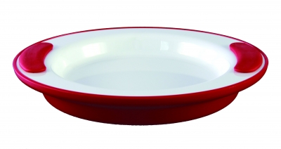 Assiette isotherme - rouge