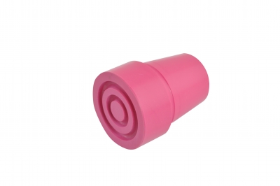 Ferrules for Crutches and Canes - 19 mm pink