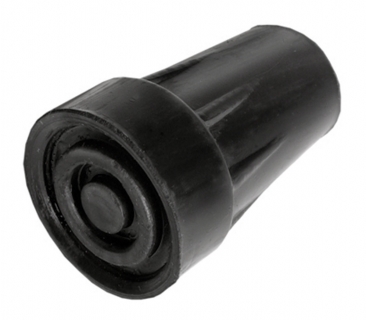 Ferrules for Crutches and Canes - black, 16 mm