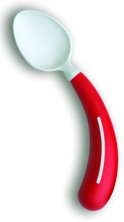 Cutlery - spoon right-handed red