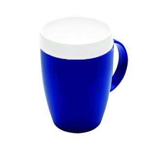 Mug with drink trick - blue