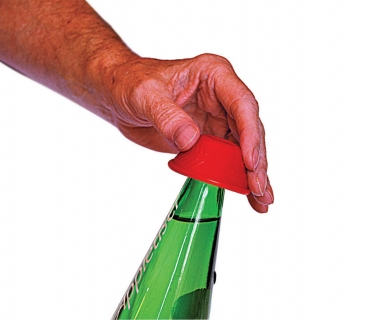 Anti-Slip bottle opener - red