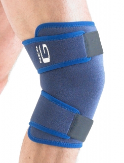 Closed knee support