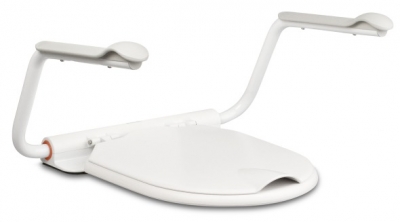 Support Toilet Seat with Arm Rests