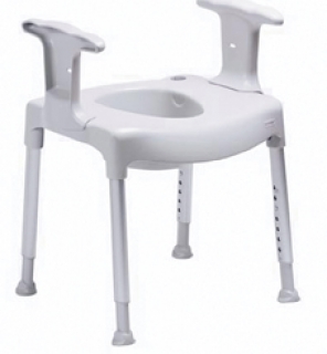 Swift Freestanding toilet seat raiser