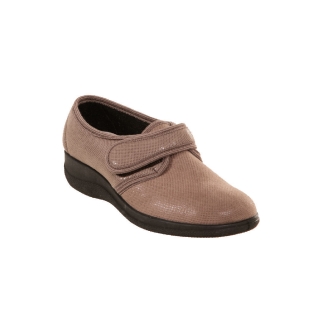 Comfort shoes Karina - taupe, female size 38