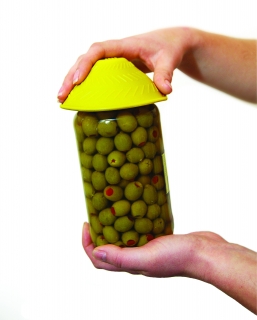 Anti-Slip jar opener - yellow