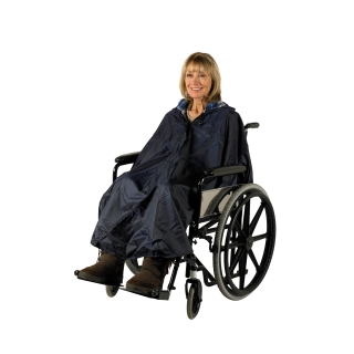 Wheelchair Poncho - inlined