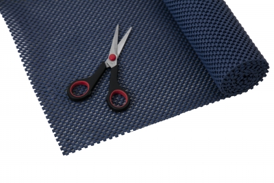 Non slip fabric roll - 51 x 183 cm / indigo blue