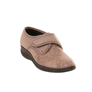 Comfort shoes Melina - taupe, female size 41