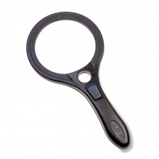 Round LED lighted magnifier - 9 cm