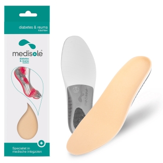 Medical insole Diabetes and rheumatism - female size 38