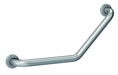 Grab Bar stainless steel - 135° angled 30 x 30 cm