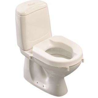 Hi-Loo Raised Toilet Seat with Brackers - 6 cm