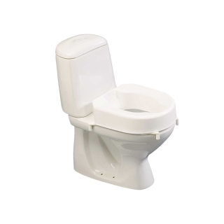 Hi-Loo Raised Toilet Seat with Brackers - 10 cm