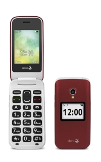 Téléphone mobile 2424 2G - rouge/blanc