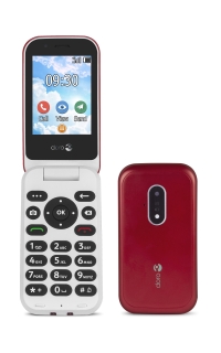 Téléphone mobile 7030 4G WhatsApp & Facebook - rouge/blanc