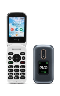 Mobile Phone 7080 4G WhatsApp & Facebook - black/white