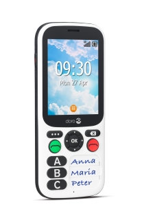 Téléphone mobile 780X(IUP) 4G - blanc/noir