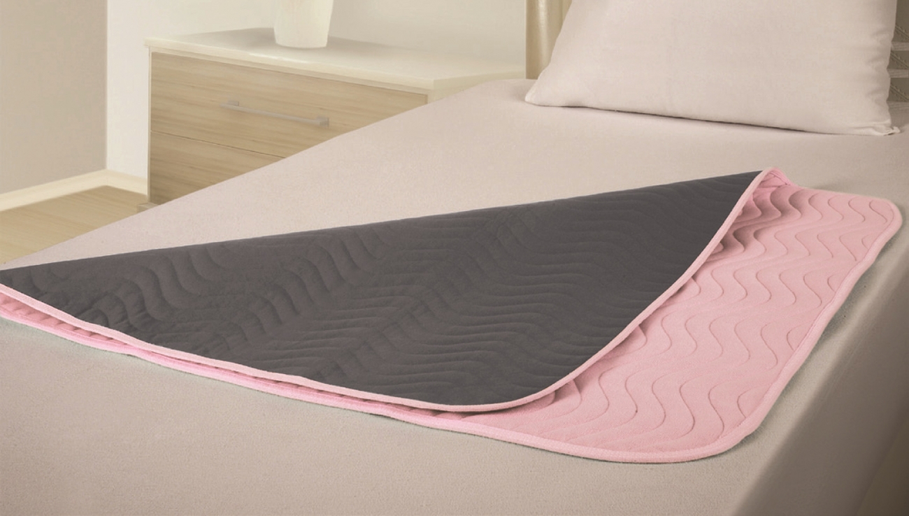 2 x Incontinence Washable Bed Pad Without Tucks 75 x 90cm