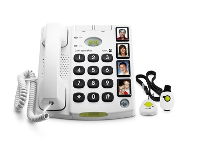 Secure 347 senior phone with alarm function