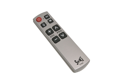 Easy remote control with eight buttons - 1 device