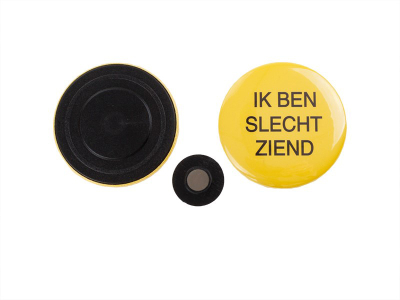 Button with magnet
