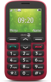 Mobiele telefoon 1381 2G     - rood