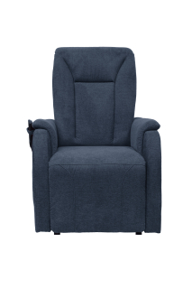 Oslo Fauteuil de Relaxation Releveur Bleu