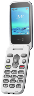 Doro Téléphone portable 2820 4G - bleu/blanc