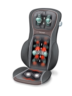 Shiatsu massage seat cover MG295 - black