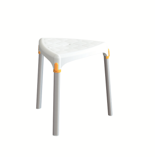 Shower stool – triangle - fixed height 