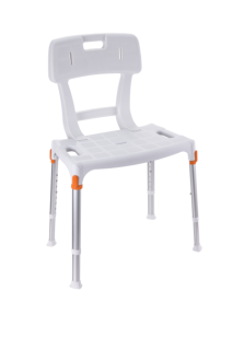 Rectangular Shower chair  - with backrest