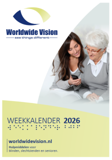 Weekkalender Grootletter A4