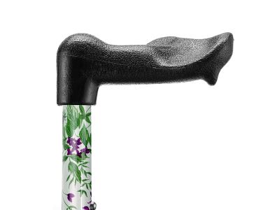 Walk-On anatomisch opv. wandelstok Woodland Flowers Rechts