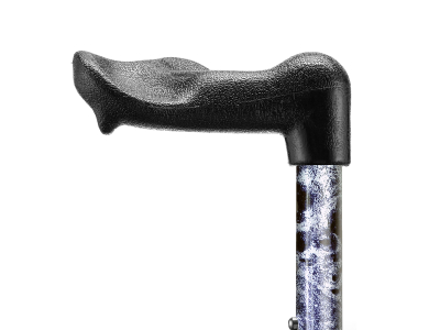 Walk-On anatomisch opv. wandelstok Gray Marble Links