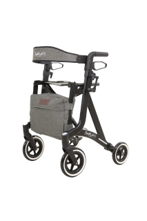 Able2 Rollator Saturn mat-zwart          - zwart