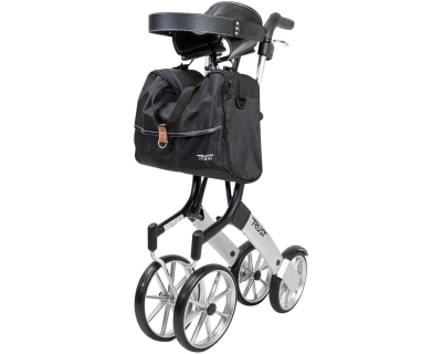 Trust-Care-Rollator-Black-Angle-5