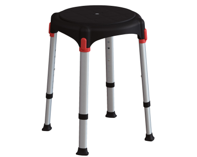 Black Round Stool 1