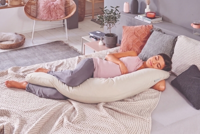 Coussin demi-lune
