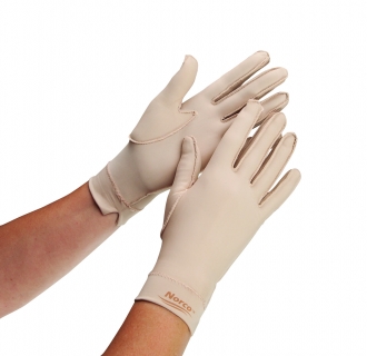 Edema glove full finger wrist length - left S