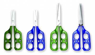 Dual Control Training Scissors - round end 45 mm left handed